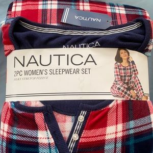 Silky stretch fleece pajamas brand new